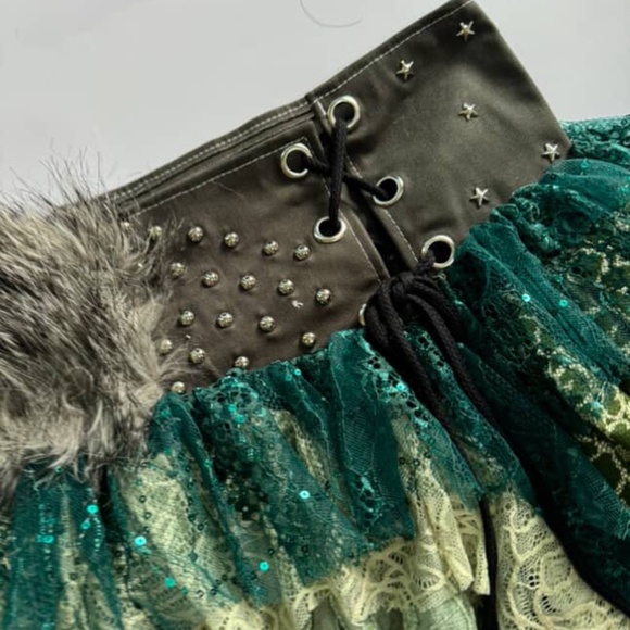 Unique grunge fairycore skirt - Picture 4 of 4